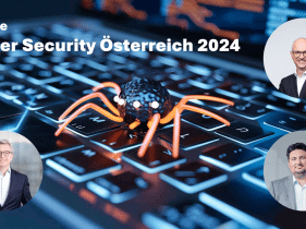Studie Cyber Security Österreich präsentiert: Robert Lamprecht, Andreas Tomek, Michael Höllerer