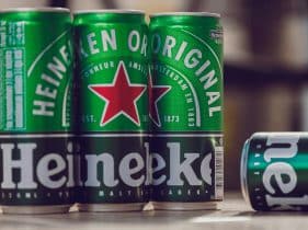 Heineken Bierdosen
