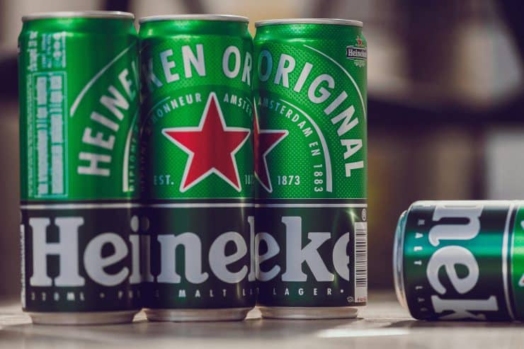 Heineken Bierdosen