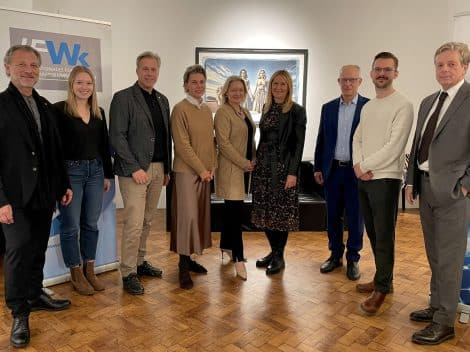 Rudolf Melzer, Miriam Fend, Klaus Schmid, Susanna Janovsky, Isabella Mader, Doris Pokorny, Klaus Höglinger, Gerald Kührer und Wilhelm Milchrahm © Melzer PR