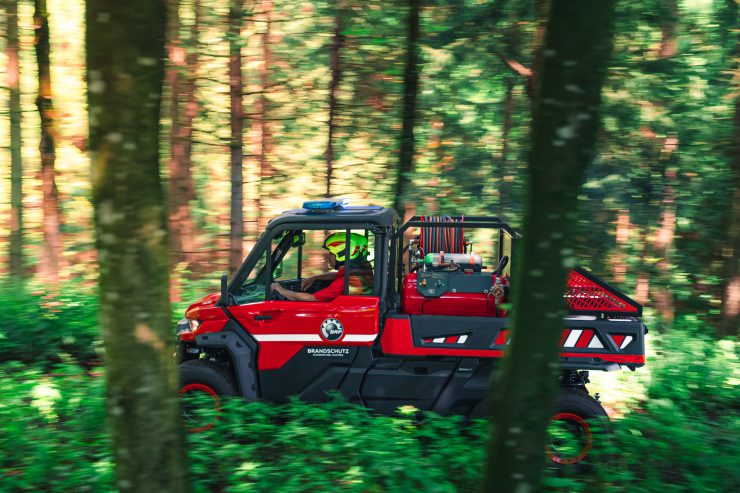 Can-Am Defender Rapid Rescue Vehicle © BRP Inc
