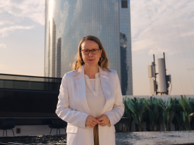 Dr Margarete Schramböck, former Federal Minister and Board Member of Aramco Digital. @ © Konstantin Böhm