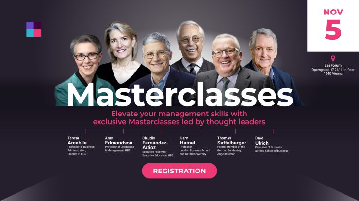 Masterclasses Global Peter Drucker Forum